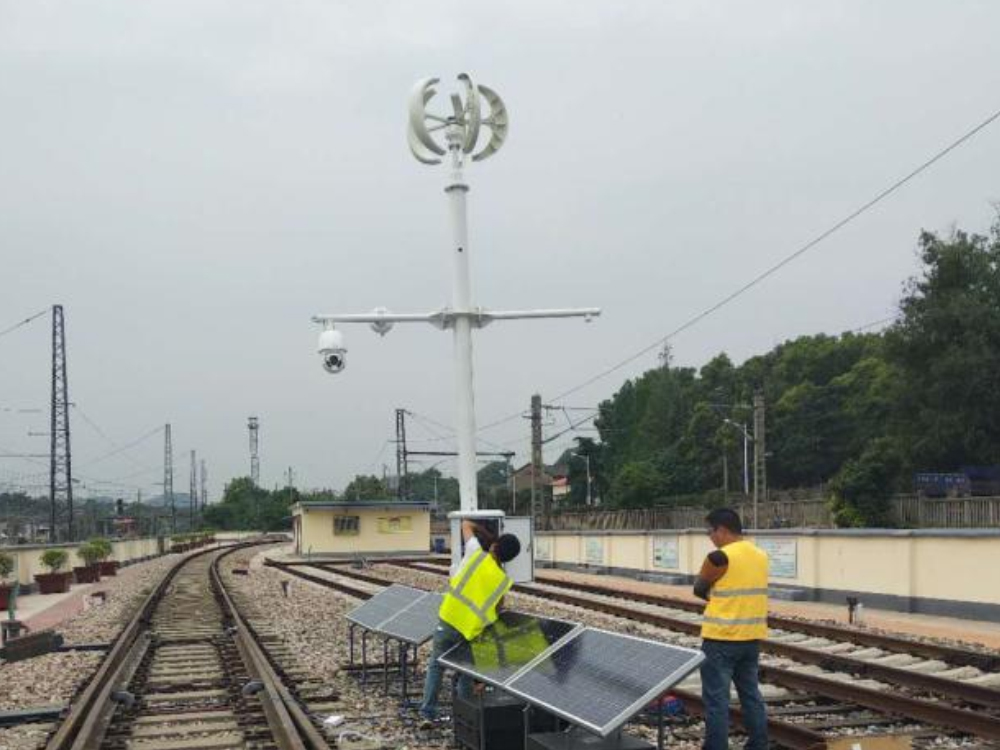 江科新能源為滬寧鐵路提供風(fēng)光互補供電系統(tǒng)解決方案